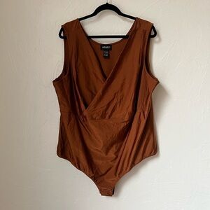 Ashro bronze bodysuit size 3X